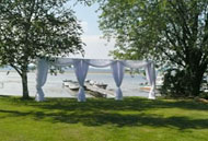 lakeside wedding