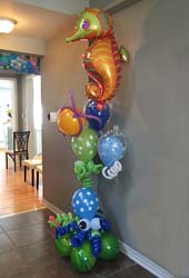 Happy Birthday balloon bouquet