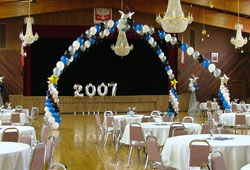 Prom decor Dance Floor Canopy