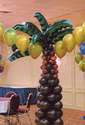 Palm Tree Balloon Sculpture