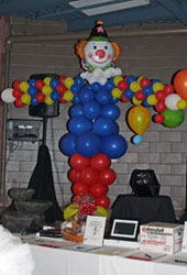 Balloon Clown Sculpture