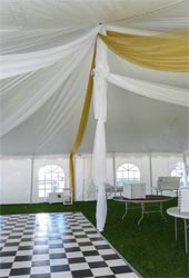 White tent