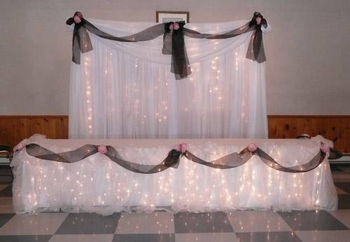 lighted backdrop