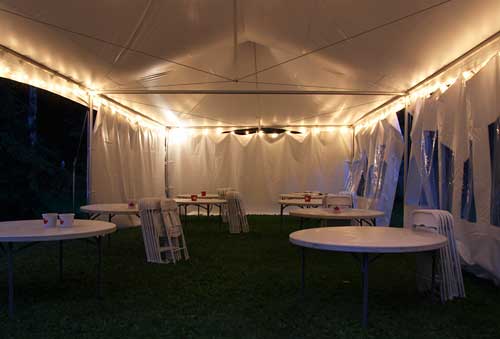 tent lighting