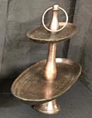 bronze 2-tier stand