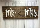 Mr. & Mrs. sign