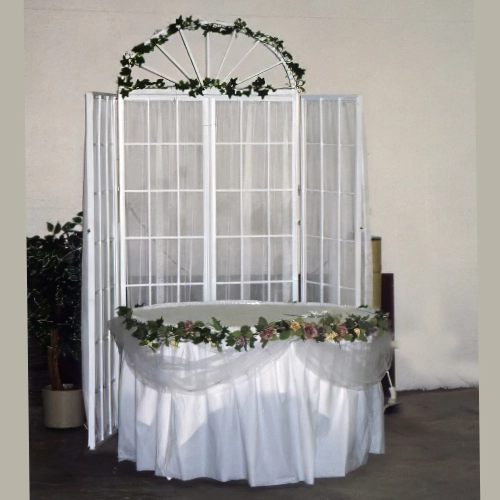 French door portrait backdrop