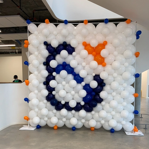 balloon wall backdrop