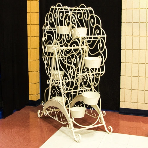 decor items—vintage candy buffet carousel