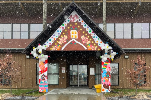 Christmas at band community centre