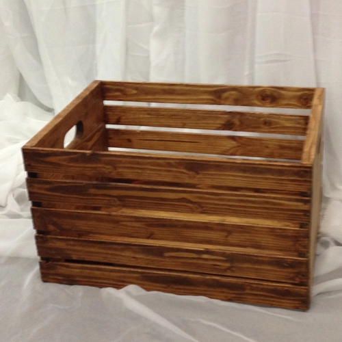wooden crate