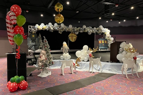 Christmas party decor