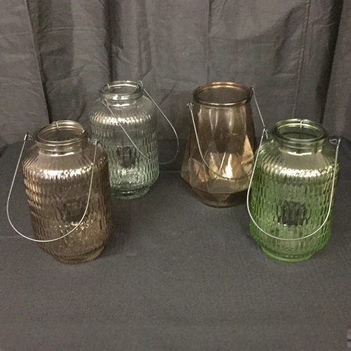 glass lanterns