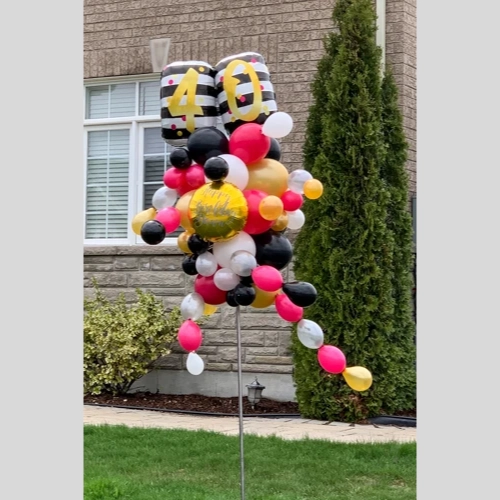 birthday balloon bouquet