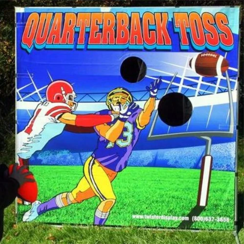 games quarterback toss game