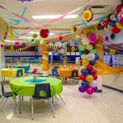 Coachella dance theme decor