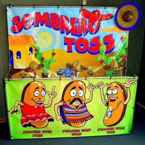 games sombrero toss game