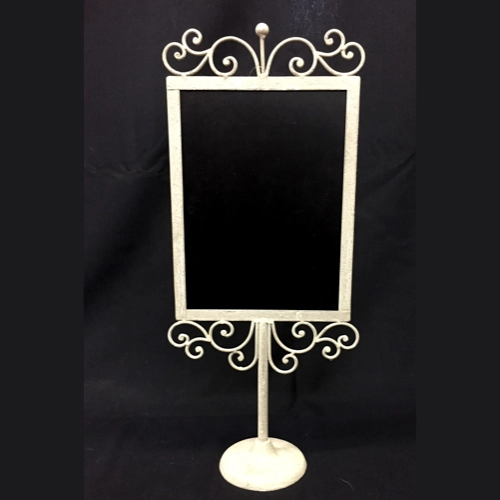 tabletop blackboard for table numbers or menus