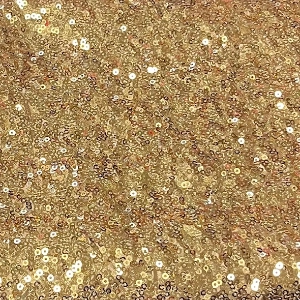 gold sequin runner