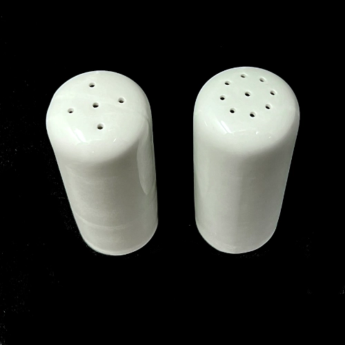 white china salt and pepper