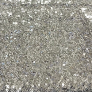 silver sequin runner